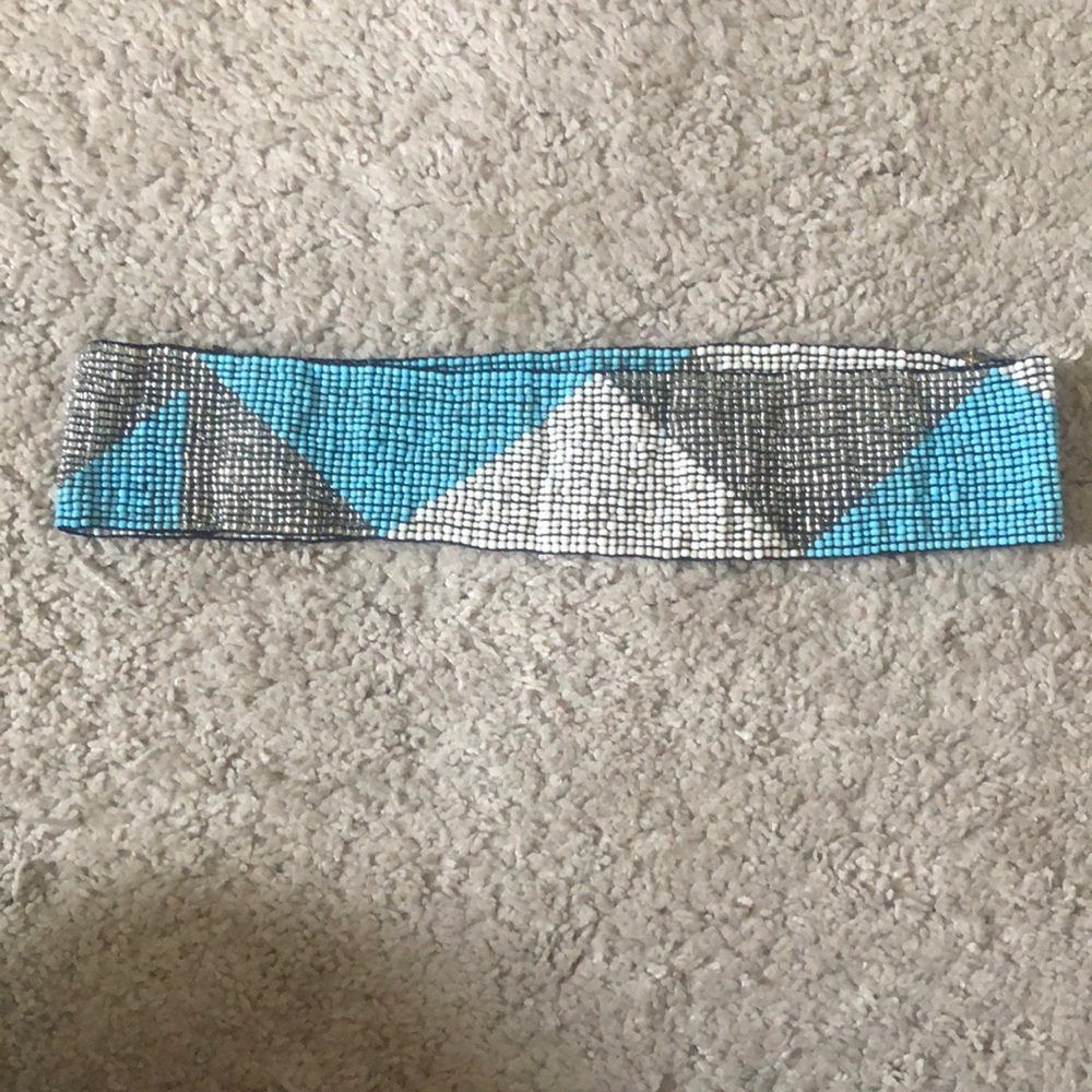 Anthropologie Beaded Belt